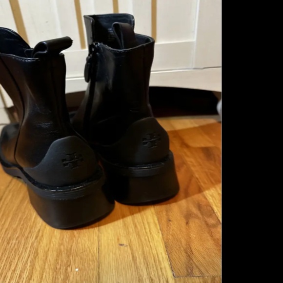 Tory Burch Leather Ankle Boots - Perfect Black, women's size 9 - Picture 3 of 9